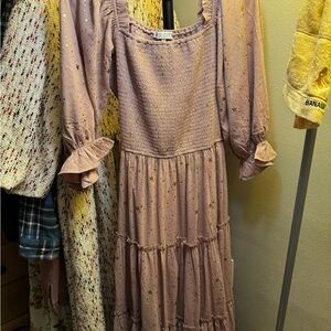 Starry Nights in Lilac Dress